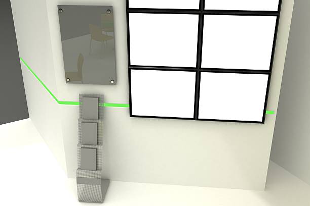 exhibition stand kiosk interior exterior - 顯示系統 個照片及圖片檔